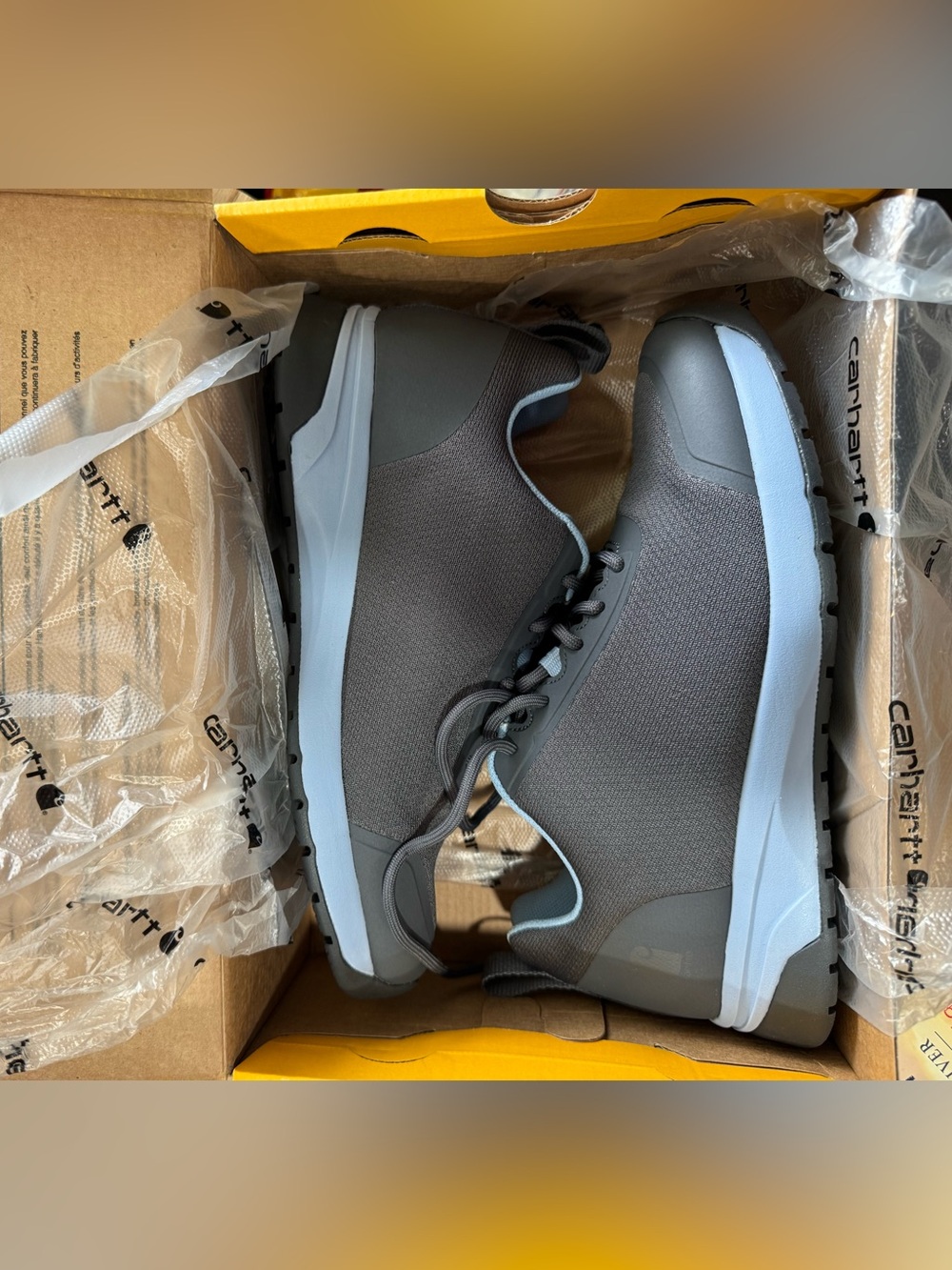 Carhartt women’s 9 Lightweight Grey Athletic Sneakers